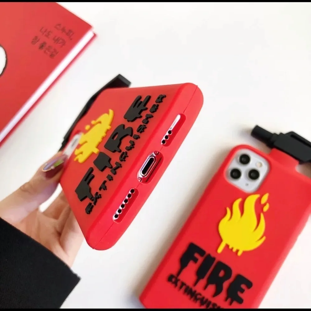 3D Fire extinguisher IPhone 12 Pro Phone case
